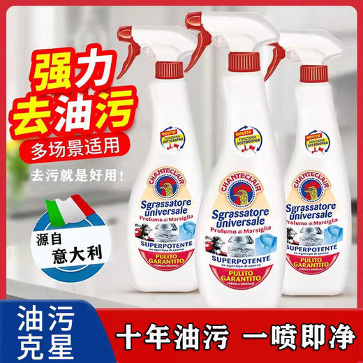 意大利大公鸡头油污净多功能油渍清洗厨房清洁剂强力去油污清洗剂 商品图0