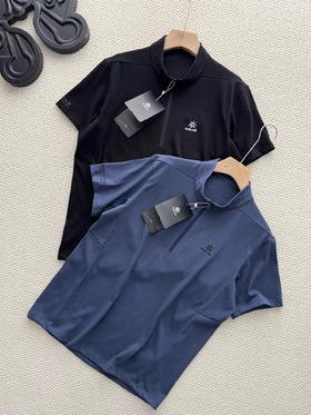 F032304夏季新款日常百搭速干透气半开拉链速干T恤