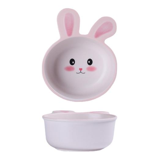 【耐摔耐用！健康材质】家用儿童餐具ins风宝宝碗可爱高颜值母婴用品专用辅食碗卡通勺子。xa 商品图3