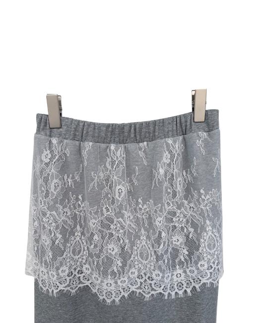 女款蕾丝拼接半身裙hu 商品图2