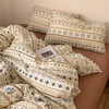 雀说A类韩系全棉双层纱四件套纯棉被套床单床笠款学生宿舍单人三件套ALWTDM 商品缩略图2