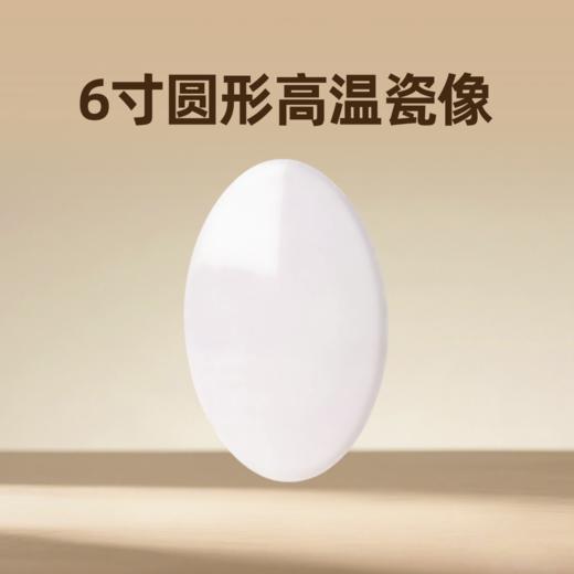 6寸圆形高温瓷像烤瓷像制作逝者纪念瓷像老人遗像瓷像先人瓷像定做 商品图0