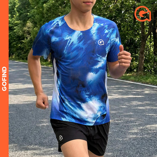 果凡云感速干短裤男女款  高透气反光夜跑运动裤E01GSMS319 商品图4