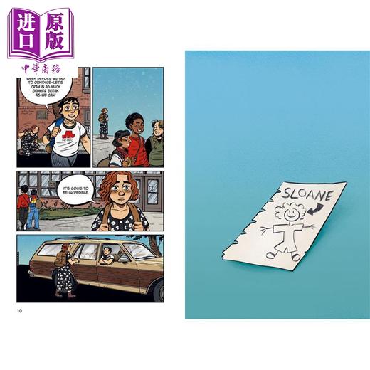 预售 【中商原版】中间物 绘本小说 英文原版 Inbetweens Faith Erin Hicks 商品图2