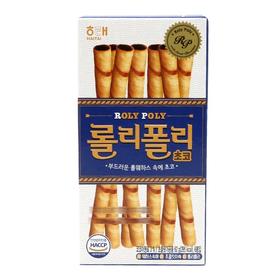 海太代可可脂巧克力彩迪薄脆卷