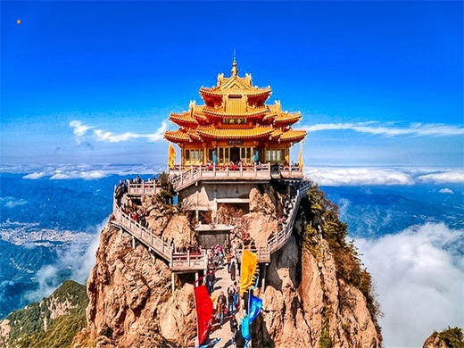 【洛阳牡丹2日】洛阳牡丹甲天下の老君山日落+夜景-洛邑古城-白马寺-龙门石窟 商品图9