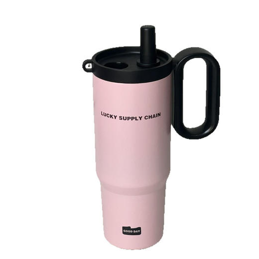 【高颜值❗️萌趣水杯】冰霸杯吸管杯双饮保温杯便携随行巨无霸不锈钢学生萌趣水杯。ya 商品图4