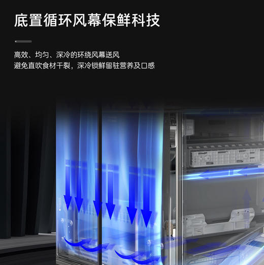 卡萨帝（Casarte）冰箱 BCD-603WGCTDAGWTU1 商品图9