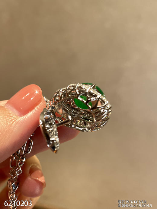 高冰种浓艳绿葫芦吊坠【6210203】具体价格微信咨询 商品图8