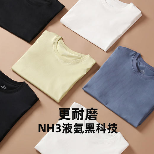 2024款-长绒棉液氨短袖T恤 商品图4