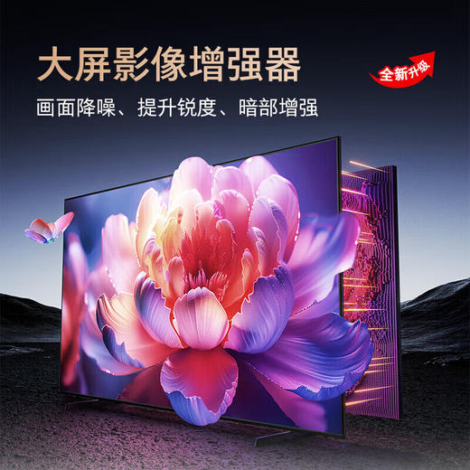 三星电视98英寸 3+64G内存 平板液晶AI电视薄4K全面屏 AI智能补帧 臻彩巨幕电视 98英寸 UA98DU9100JXXZ 商品图6