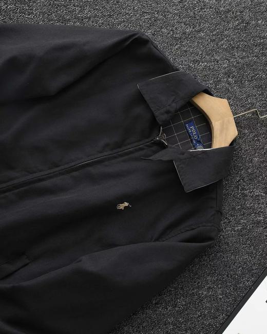 F032325春季男女同款翻领拉链防风设计休闲老干部夹克外套 商品图11