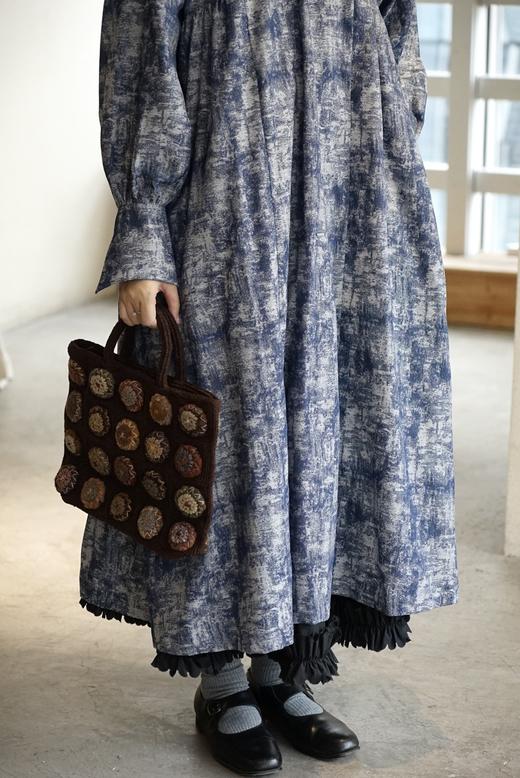 The last flower蓝染织连衣裙 商品图2