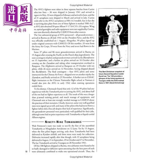 【中商原版】美国志愿大队 飞虎队 王牌飞行员 American Volunteer Group Flying Tigers  Aces 英文原版 Terrill J Clements 商品图3