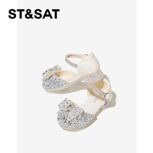 【童鞋】星期六水晶蝴蝶结女童公主鞋SSE2194L47 商品图3