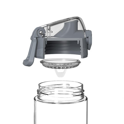 【自营】全格 你好生活Tritan运动杯子水杯 620ml　SJ010201 商品图3