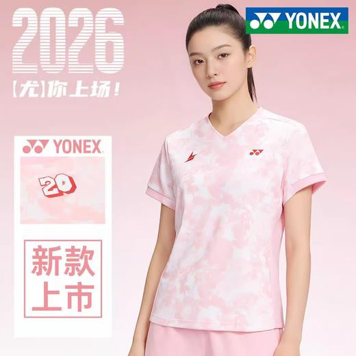 尤尼克斯 女款 短袖T恤 林丹系列 10109LDCR 商品图4