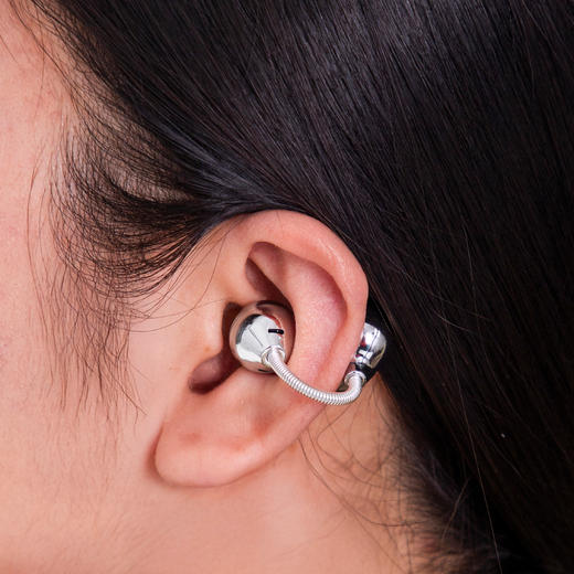 无感佩戴，狂甩不掉！象鼻子 魔豆系列夹耳式蓝牙耳机 声控AI 不变形 无感佩戴 挂绳便携 D95 商品图11