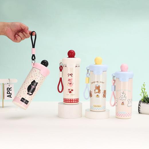 【可爱高颜值水杯】316可爱悬浮球保温杯高颜值水杯新款夏季保冰保冷外出礼品吸管杯。ya 商品图1