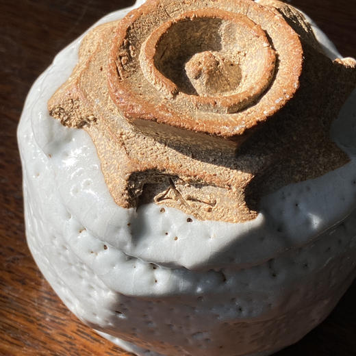 【苏州】日本中古粗陶手作茶碗 带签章 X1533 商品图3