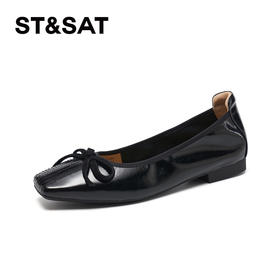 星期六26春新款轻便甜美芭蕾系平底单鞋SSE1111081