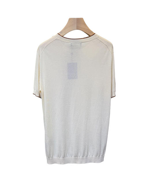 男款刺绣短袖针织衫lv015 商品图2