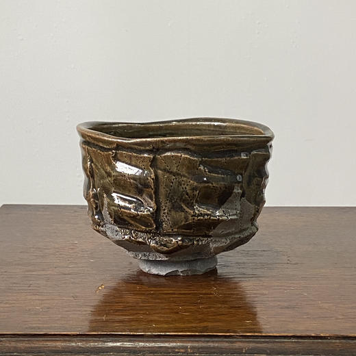 【苏州】日本中古粗陶手作器皿 带签章 X1537 商品图0