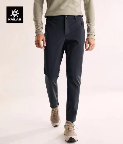 F032305春夏款新耐磨拼接梭织登山男款登山徒步运动长裤 商品图11