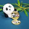 《国宝熊猫十二生肖》纪念章，权威监制、名家手绘、双 IP 联名、精工打造、双证保真、 商品缩略图4