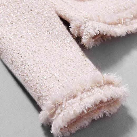 丁摩 法式浪漫粉色小香风外套气质名媛上衣6ZF-25108 商品图4