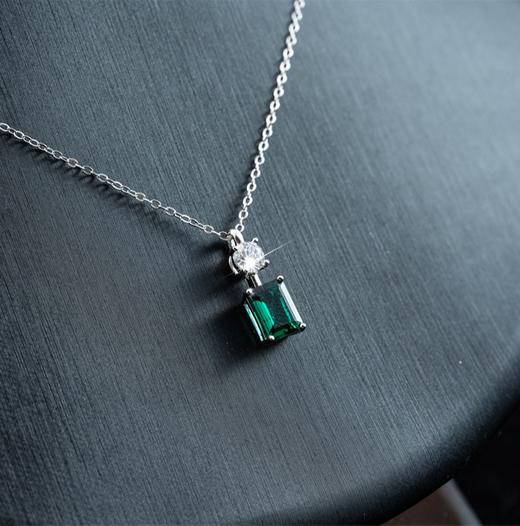 祖母绿【任2件-20】G.C珠宝 合成祖母绿 培育宝石首饰系列 礼盒装 商品图3