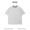 SDSA男装2026新款高贵轻奢美式潮牌撞色领口设计短袖T恤百搭上衣 商品缩略图0