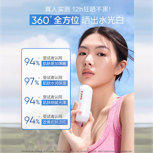 KANS 韩束美白淡斑防晒乳40ml  高倍SPF50+ 商品图1