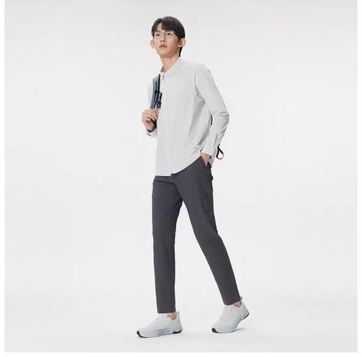 F032312春季新款软壳男款防泼水都市户外全压胶商务长裤 商品图13