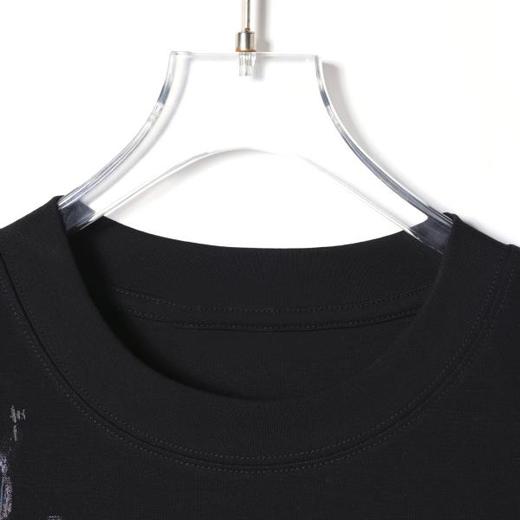 68520SDSA男装2026新款高贵轻奢潮牌抽象涂鸦设计圆领短袖T恤百搭时尚 商品图2