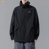 F032339春季新款舒适保暖百搭不拘束连帽拼接冲锋衣外套 商品缩略图2