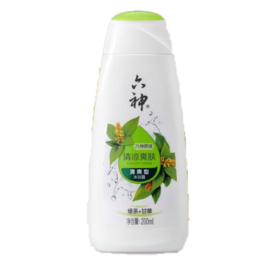六神200ml清凉爽肤沐浴露