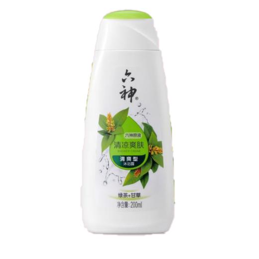 六神200ml清凉爽肤沐浴露 商品图0