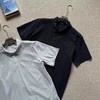 F032377一片式剪裁棉感小珠地速干POLO衫短袖T恤 商品缩略图1