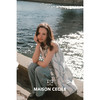 MC桑蚕丝du家印花条纹设计感无袖拼接娃娃衫上衣MAISON CECILE 商品缩略图1