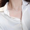 Chaumet尚美Liens结缘系列交叉单钻项链，原版定制超精工 商品缩略图9