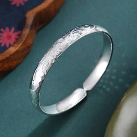 子佩集【岁月生香】银S999手镯【YHSZ0140】三朵花2601