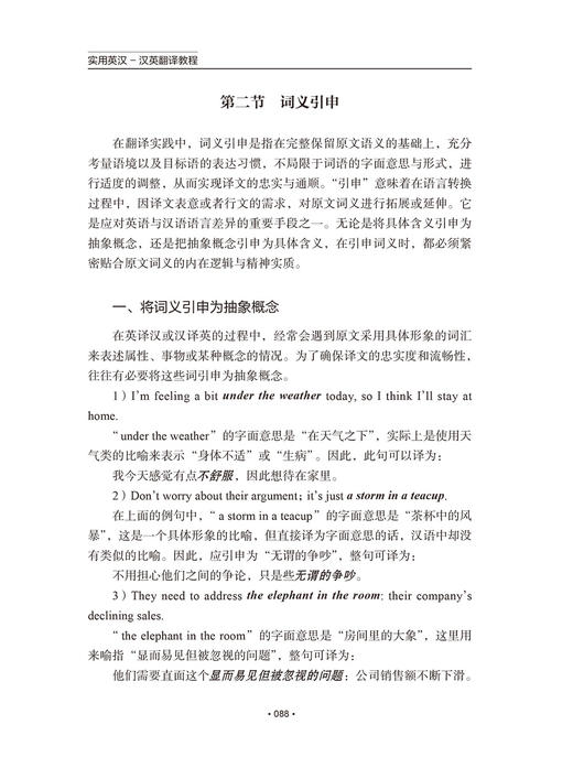 实用英汉–汉英翻译教程 商品图5