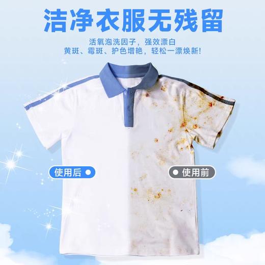 葆俪莱校服净活氧去污去黄去油护色增艳焕新强效漂白温和不伤手效期28年（瓶身微微磨损） 商品图1