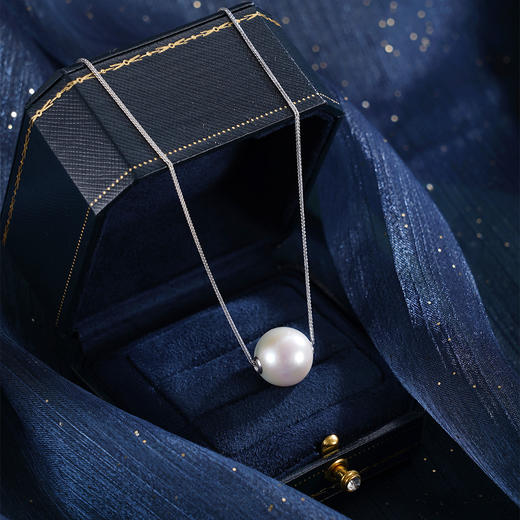 子佩集【小圆满】银S925珍珠惜王妃项链【MZXL001】14.5mm珠大吊球2601 商品图1