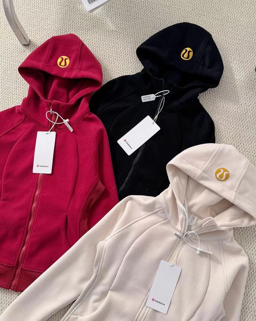 F032354修身版型休闲舒适春季新款拉链连帽女士卫衣外套 商品图7