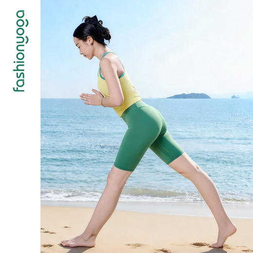 FC12502凡圣瑜伽收腰瑜伽运动五分裤裸感提臀 商品图13