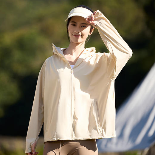 LUCKY DEER 幸运鹿可拆卸冰感大帽檐upf50防晒衣 商品图6