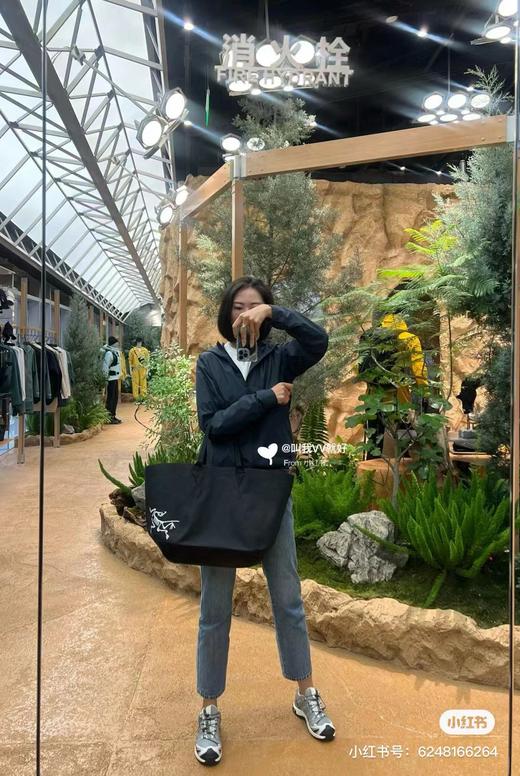 F032332新款情侣款野外徒步防水多用途尼龙托特包购物袋手提包 商品图9