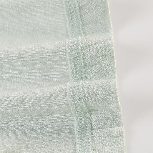 美奈川睡衣女家居服套装花边v领长袖套装 JJ28194 商品图7